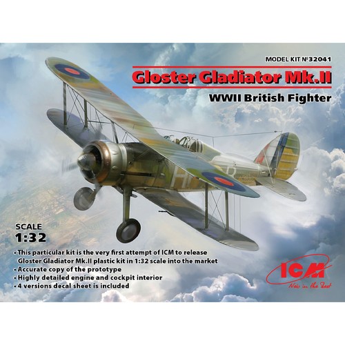 Icm 32041 gloster gladiator - icm,