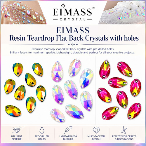 Teardrop shape eimass sew - teardrop, or