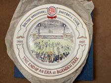Bolton Wanderers Commemorative Plate The End Of An Era Burnden Park 1895 / 1997