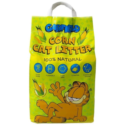 Garfield corn cat - corn, litter
