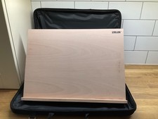 A3 Wooden Table Top Easel with Protective Carry Case by Zieler. Used once 