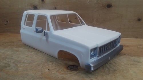 Printed car chevy truck - rc,