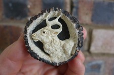 Pillow box with hand carved