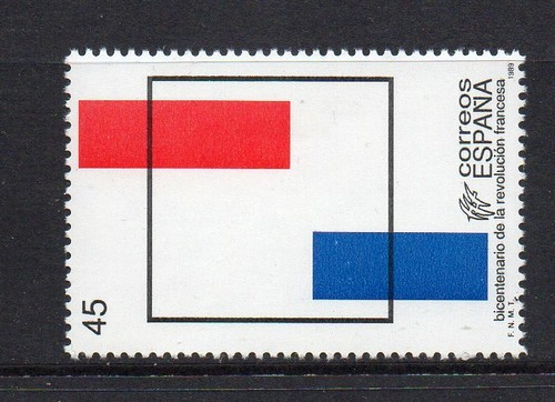 Spain mnh 1989 sg3002 200th - spain,