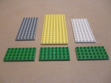 6   Lego  Duplo Base Plate