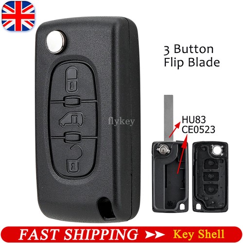 Button remote key fob case - remote,