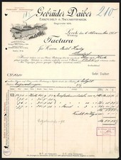 Invoice Lorch 1905, Daiber