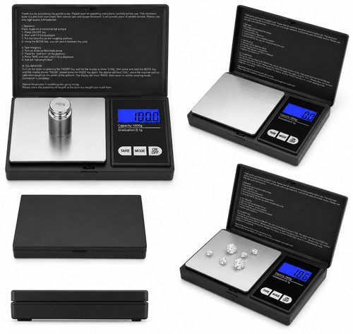 Digital pocket scales 1000g - scales,