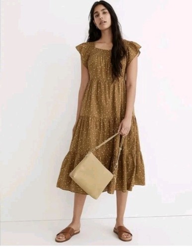 Madewell ruffle sleeve tiered - sleeve,