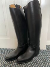 NEW!! Equestrian bespoke DERBY handmade VTG leather riding boots Size 5 UK