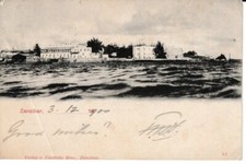 Very Early Zanzibar postcard