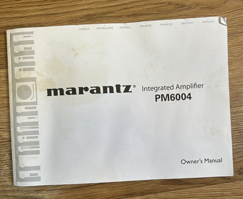 Marantz pm6004 owners - pm6004,