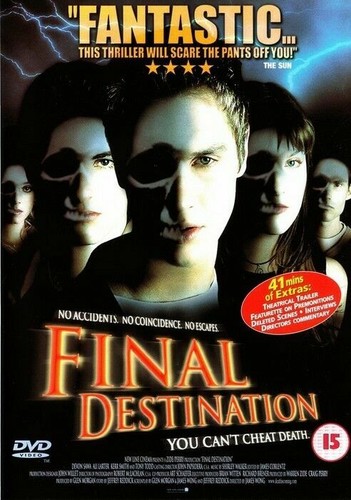 Final destination dvd - final, horror