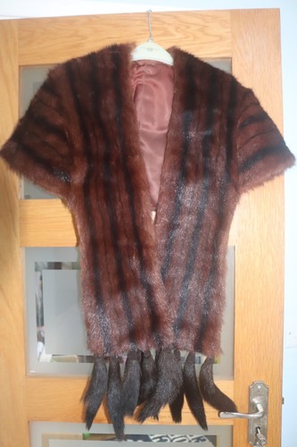Vintage super soft mink real - super,