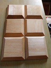 6 X  4" X 4" Square Wood Post Caps