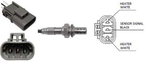 Pre cat lambda sensor - sensor, for