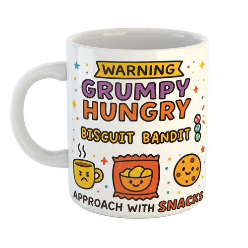 Mug for hungry biscuit bandit - hungry,