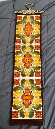 Vtg cross stitch needle point - vtg,