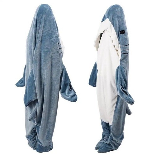 Adult flannel wearable shark - adult,