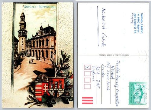Vintage 1992 sopron hungary - sopron,