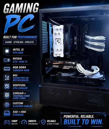 Gaming gtx 1660 ti - pc,