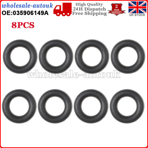 8pcs new fuel injector - 8pcs, sealing
