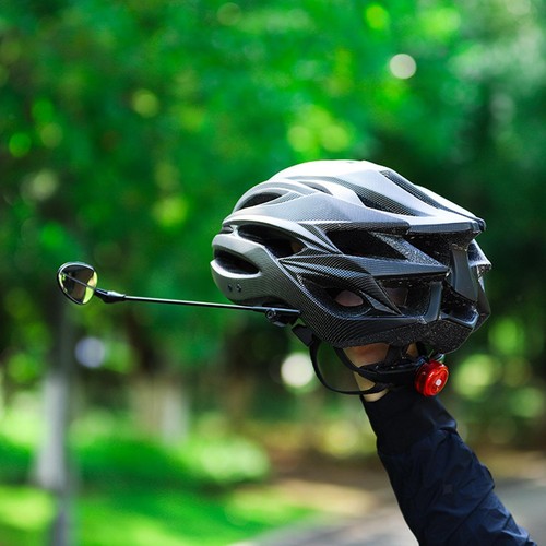 Bike helmet mirror gear - helmet,