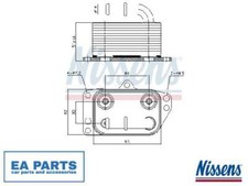 Oil Cooler, engine oil for
