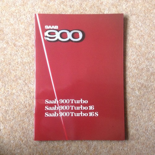 Saab 900 turbo orig 1986 - saab,
