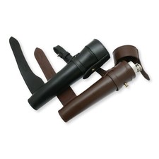 Saddle Hip Flask Leather Cased