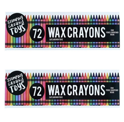 Packs premium wax crayons - of,