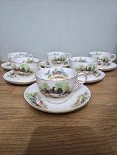 Set of 6 Vintage Tuscan China