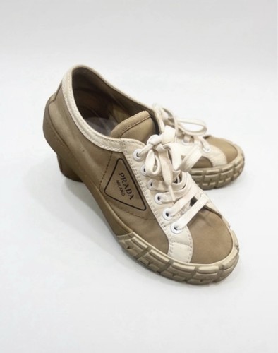 Authentic prada tan - prada, canvas