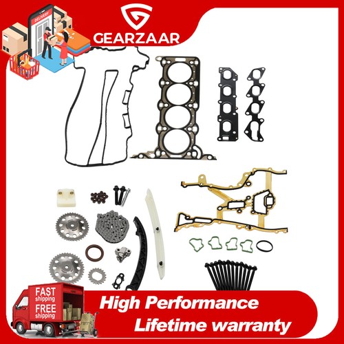 Head gasket set timing chain - head,