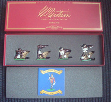 Britains 00146 Zulu War- Rorkes Drift , X4 Zulus Firing Captured Rifles, boxed