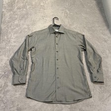 Eton Shirt Mens 15.5 39 Gray