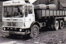 B/W PHOTO: KINGSTON MINERALS AEC 6 WHEEL TIPPER - KTP 743F