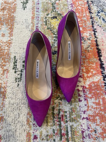 Manolo blahnik 90 suede - manolo, bb