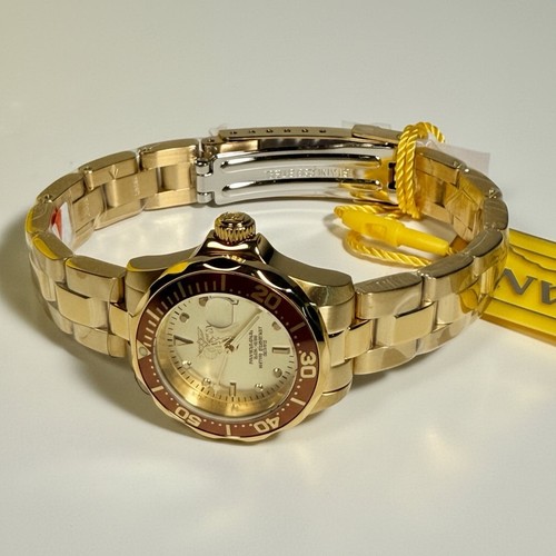 Invicta pro diver 12527 gold - invicta,
