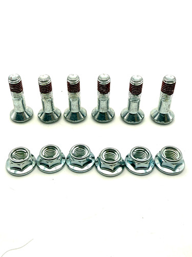 Sprocket bolts nuts set - bolts, x6
