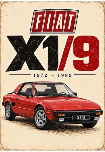 Fiat poster classic - poster,