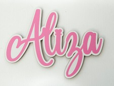 Personalised Wooden Sign Name