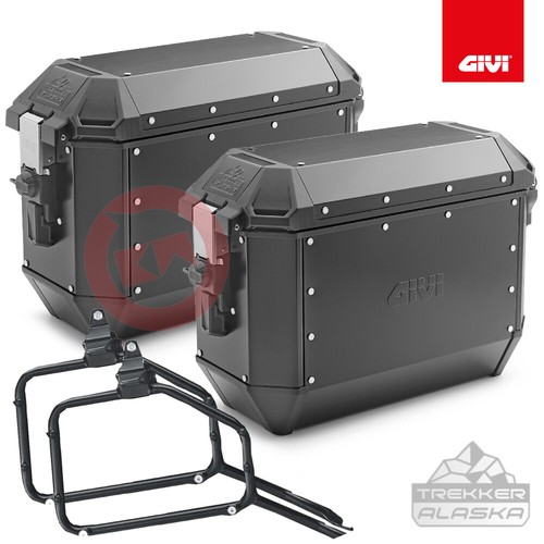 Givi alaska black 36l - black, side