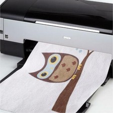 Inkjet Printable Aida Cloth  14 Count A4 & A3 White for Needlepoint
