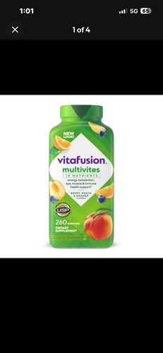 260 vitafusion multivites - ct.,