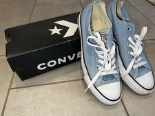 Converse all stars size 6 uk sneakers unisex pale baby blue SEE description