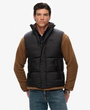 Superdry Mens Black Puffer