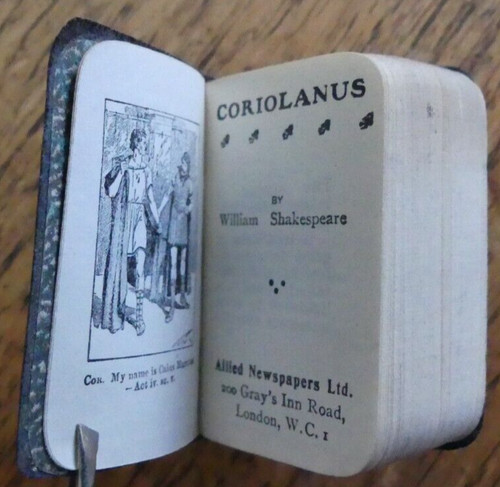 Miniature william shakespeare - miniature,