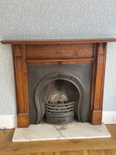 Fireplace surround for antique