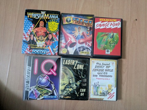 Commodore games bundle - commodore,